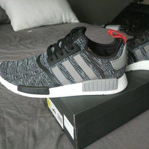 Adidas NMD1 R1 Glitch Core Black Camo Size 11.5 US